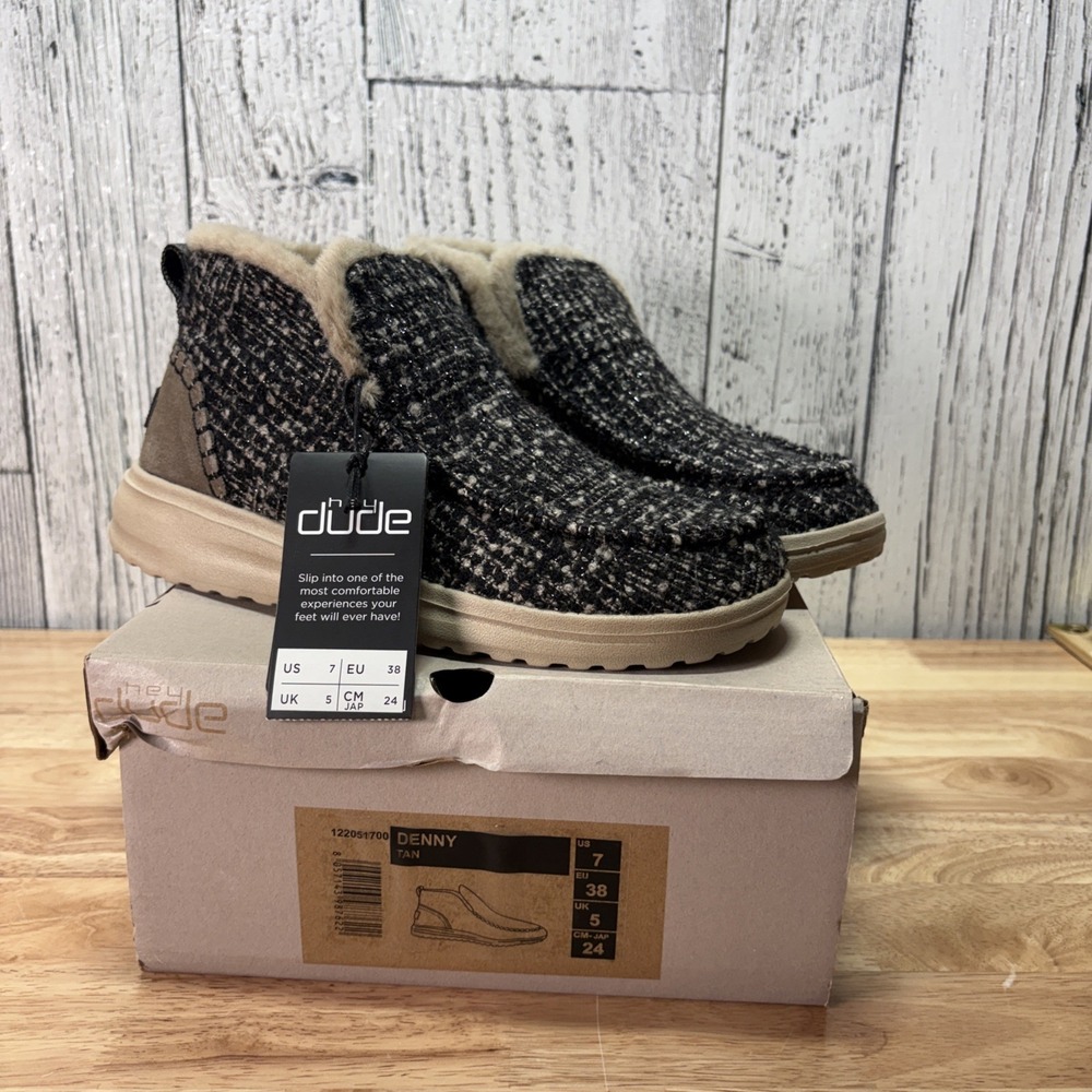 Hey Dude Denny Tan Women's 7